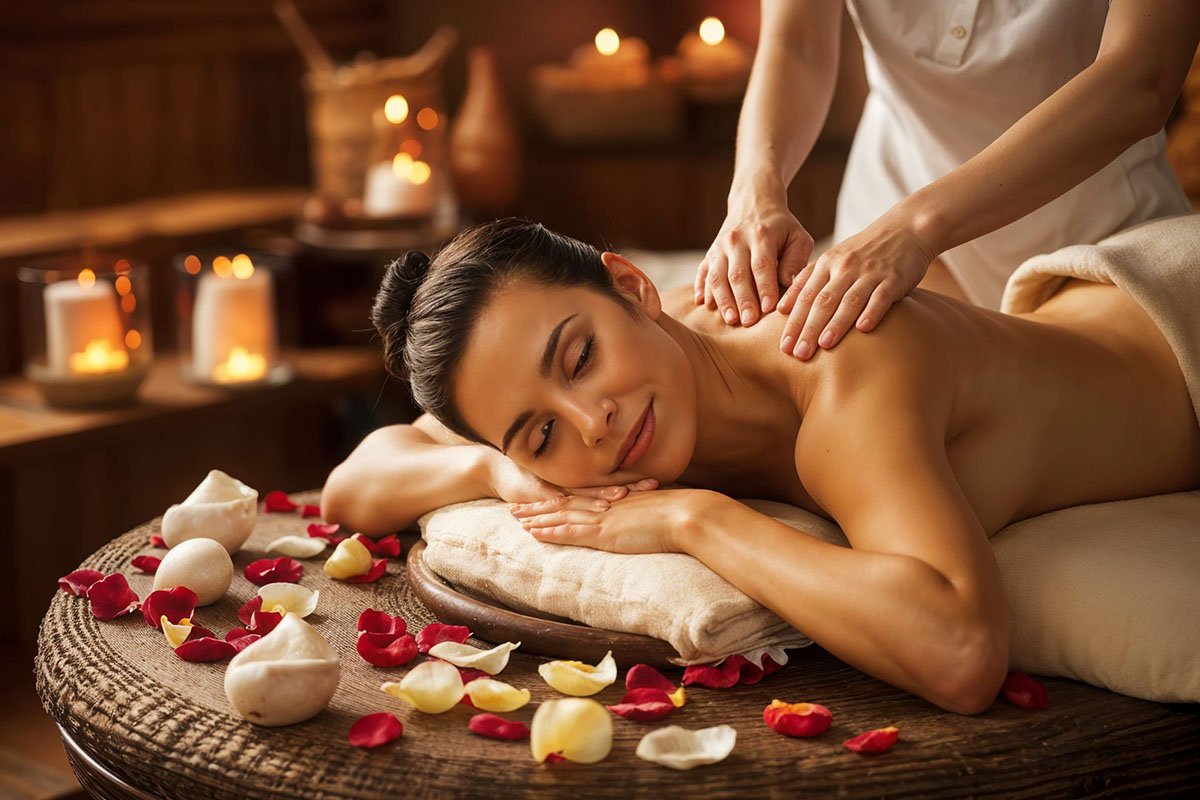 أجواء الاسترخاء والعناية في لمسة استرخاء سبا